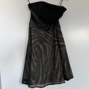 Strapless Bebe Mini Dress